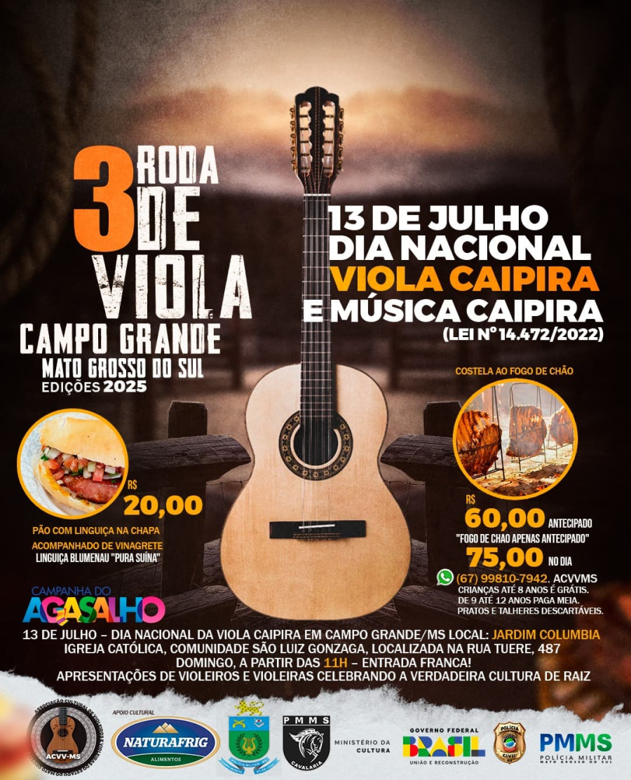 3ª Roda Nacional de Viola Caipira de Campo Grande