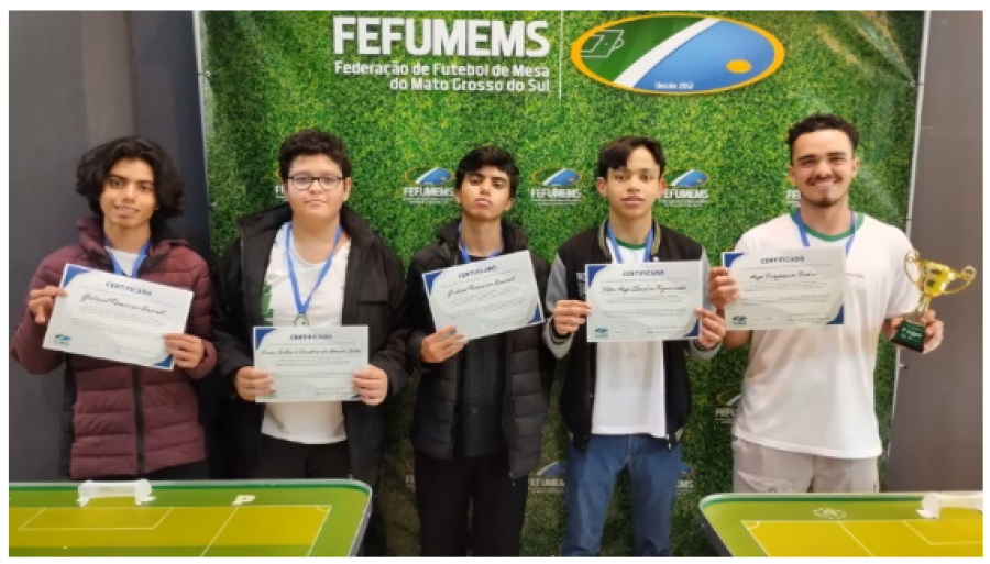 IFMS conhece seu primeiro campeão de futebol de mesa